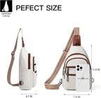 Sling Bag for Women Crossbody Bags Fanny Pack Sling Purse Backpack Vegan - Image 3
