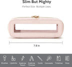 Aveniee Clear Makeup Brush Bag, Slim Cosmetic Brush Holder, small Toiletry Bag - Image 4