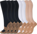 fenglaoda 8 Pairs Compression Socks by fenglaoda