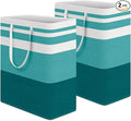 HomeHacks 2-Pack Large Laundry Basket, Waterproof, Freestanding Laundry Hamper by HomeHacks