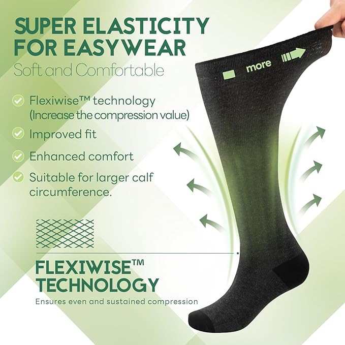 SONORAN Bamboo Viscose Compression Socks - Image 3
