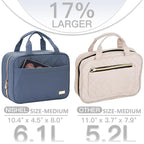 NISHEL Travel Toiletry Bag for women, Portable Hanging Organizer for - Image 3