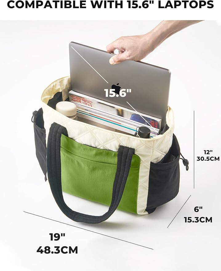 Tote Bag for Women, Lightweight Puffer bag - Image 6