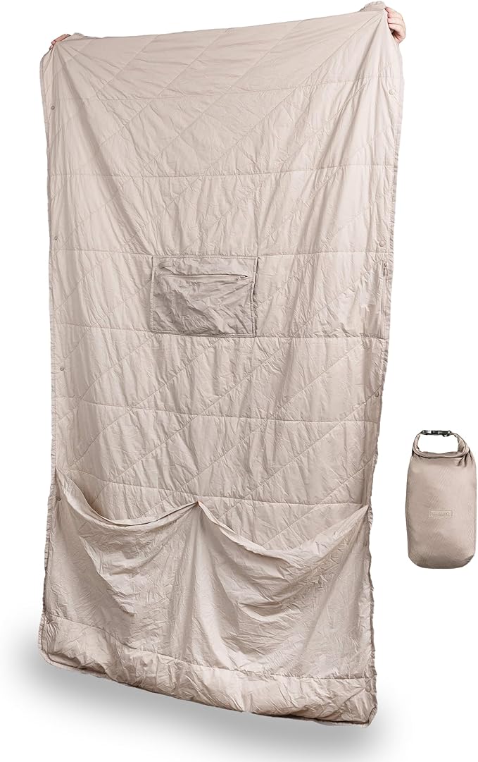 Gravel Layover Travel Blanket – Compact, and Packable by Gravel