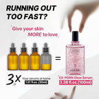 FROM ZERO EX-PDRN Glow-Lock Duo｜Capsule Serum and Velvet Cream｜Ginseng Exoxome, Broccoli PDRN, 3X Collagen, Crystal Ceramide｜Korean Glass Skin｜Gift for Girlfriend