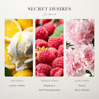 Scentiment Diffuser Oil - Secret Desires | Aromatherapy Fragrance | Inspired by 5-Star Hotels | Notes of Lemon Crème, Vanilla, Raspberry, Pomegranate & Peony (500 mL)