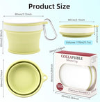 Silicone Collapsible Travel Cup Set - Image 4