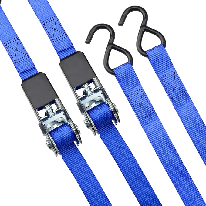 XSTRAP STANDARD Ratchet Tie Down Straps 4 Pk 10 Ft- 300 Lbs Load Cap- 900 Lbs - Image 6