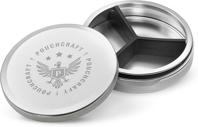 Metal Pouch Can | Metal Container | Slim EDC Pocket Tin | Airtight & - Image 3