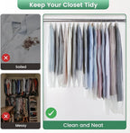 10 Pack Translucent Garment Bags - Image 4