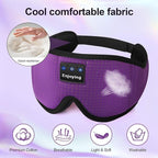 Sleep Headphones, Sleep Mask Bluetooth Wireless Music Eye Mask, Sleeping Mask - Image 3