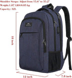 MATEIN Laptop Backpack, Slim Travel Backpack - Image 5