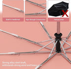 Color Glue Coating Sun Umbrella UV Protection Compact Folding Windproof - Image 4