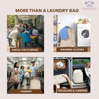 LFH Home Cotton Canvas Extra Large Laundry Bag - Image 6