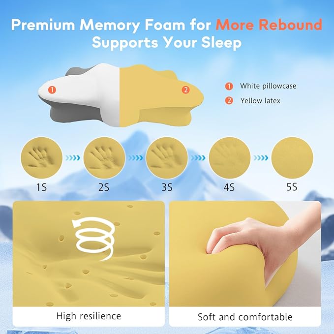 Dual-Height Cervical Neck Pillow - Image 4