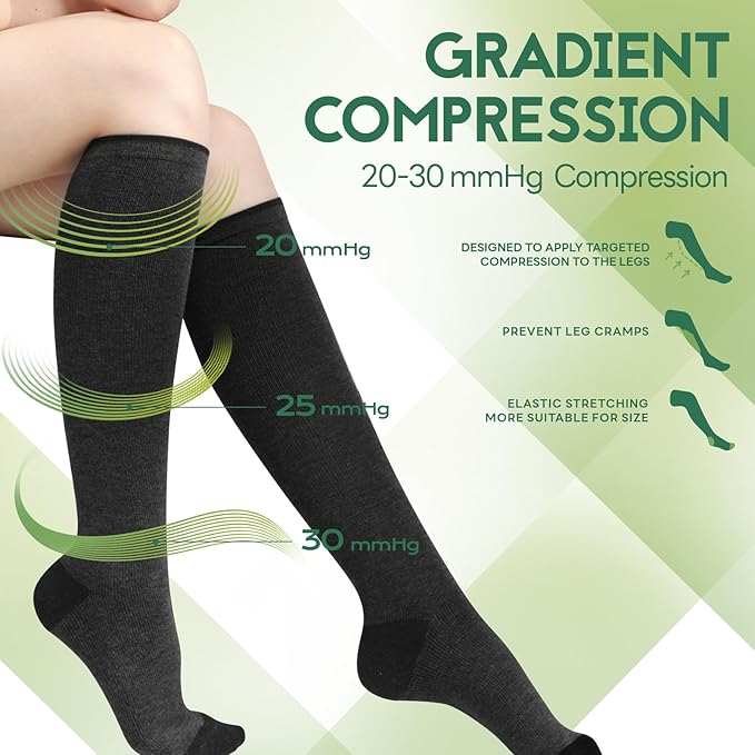 SONORAN Bamboo Viscose Compression Socks - Image 3