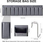 RV Shoe Pockets 10 Pockets Heavy Hanging Bedside Storage Organizer - Image 2