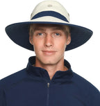Coolibar UPF 50+ Men's Women's Matchplay Golf Hat - Image 3