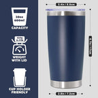 20oz Tumbler Bulk Stainless Steel Tumbler Cup - Image 4