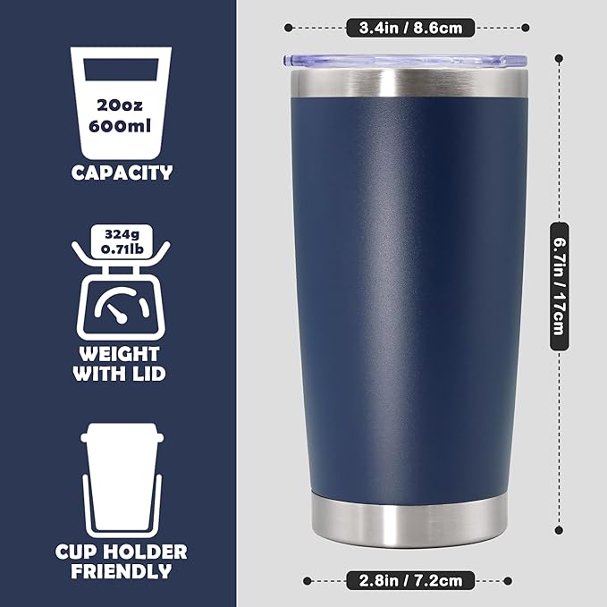 20oz Tumbler Bulk Stainless Steel Tumbler Cup - Image 4