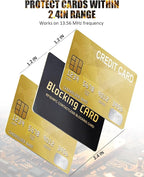 RFID Blocking Card 10 pack, One Card Protects Entire Wallet, RFID/NFC - Image 5
