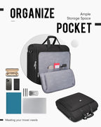 MATEIN Garment Bags for Travel, Large Double Layer Suit Bag Up to 6 Suits - Image 3
