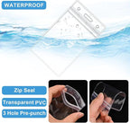 50 Pcs Clear Luggage Tags Bag Tags Holder Identification ID Card Badge Holder - Image 4