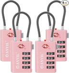 ANVIL 4 Digit Luggage Locks, TSA Locks by ANVIL