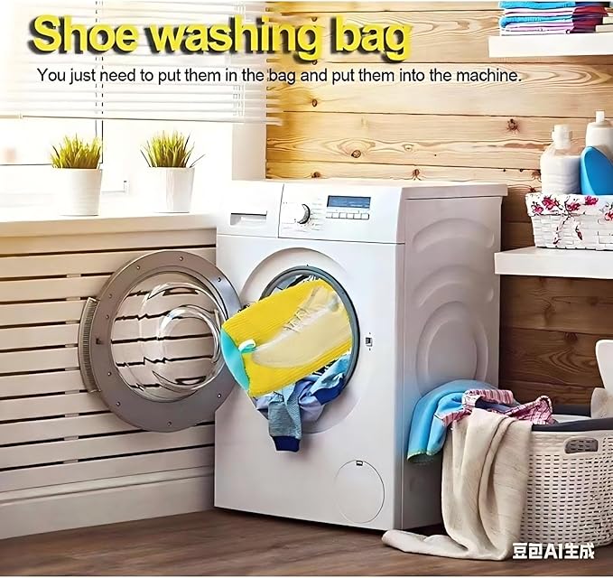 mcdhhemoShoe Washing Machine Bag, Sneaker Laundry Shoe Bag - Image 9