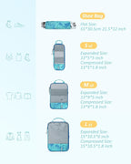 BAGSMART 6 Set Compression Packing Cubes - Image 3