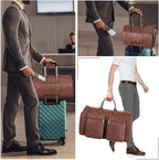 seyfocnia Convertible Travel Garment Bag, Carry on Garment Duffel Bag - Image 6