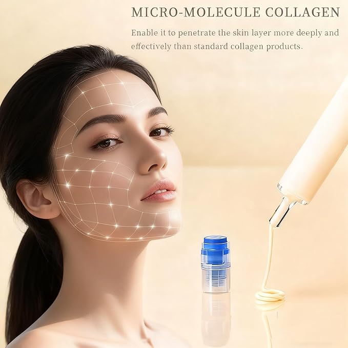 2PCS Polypeptide Collagen Elastic Essence Cream - Micro-Molecular Firming and Lifting Lotion for Tightening Skin