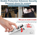 Fuers Portable Door Lock & Door Stop Alarm, Dual Protection Home Security Door - Image 3