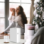 Levona Scent Essential Oil - Fresh Aroma for Home, Office, Hotel & Spa, Perfect in Humidifiers and Diffusers, Luxury Fragrance, with Sandalwood, Amber, Winter Fir Notes - 500ml/ 17 fl oz, Holiday Fir