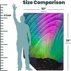 Rumpl Green Northern Lights Puffy Throw Blanket - Image 6