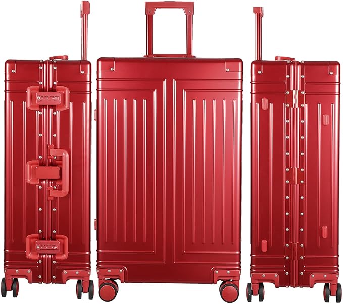 All Aluminum Carry On Luggage，Cut from Whole Aluminum Sheet，22x14x9 Airline - Image 4