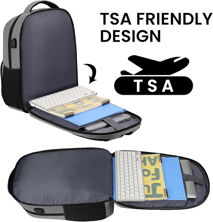 BIKROD Backpack for Men, TSA Travel Backpack, College Backpacks Water Resistant - Image 5