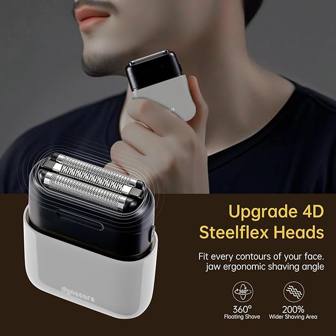 Mini Steel Electric Foil Shavers - Image 4