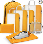 Gonex 8 Set Expandable Mesh Packing Cubes by Gonex