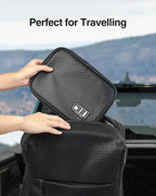 Luxtude Cord Organizer Travel, Cable Organizer Bag, Portable Electronics - Image 7