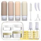 16 Pack Travel Bottles Set for Toiletries, Leakproof Travel Containers for by Mrsdry