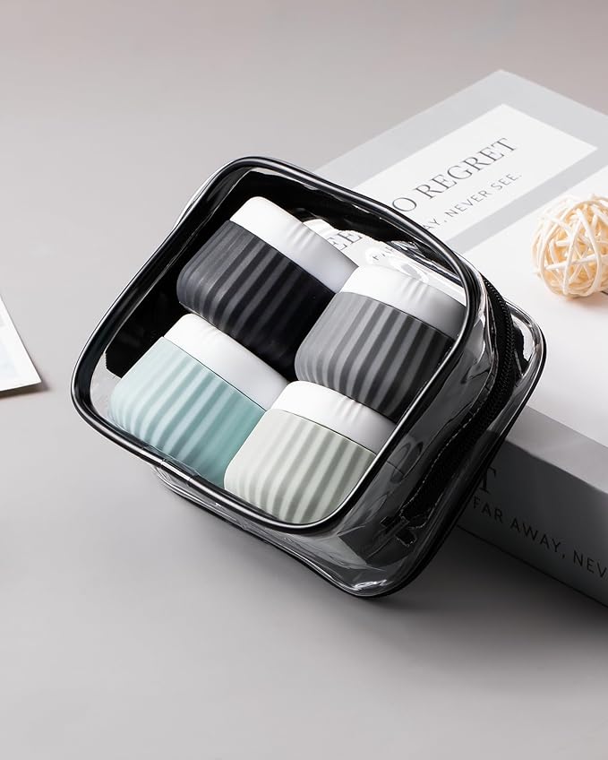 Travel Containers for Toiletries 4 Pack, TSA Approved Travel Size Toiletries - Image 5
