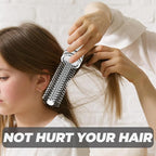 Luxshiny Portable Curly Hair Comb - Retractable Hair Brush for Travel & Hairdressing Mini Brush for Women Stylish Design Perfect for Straightening & Curling
