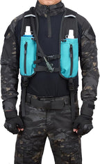 ATBP Running Hydration Vest Pack Tactical 3L Water Bladder Backpack Bag - Image 4