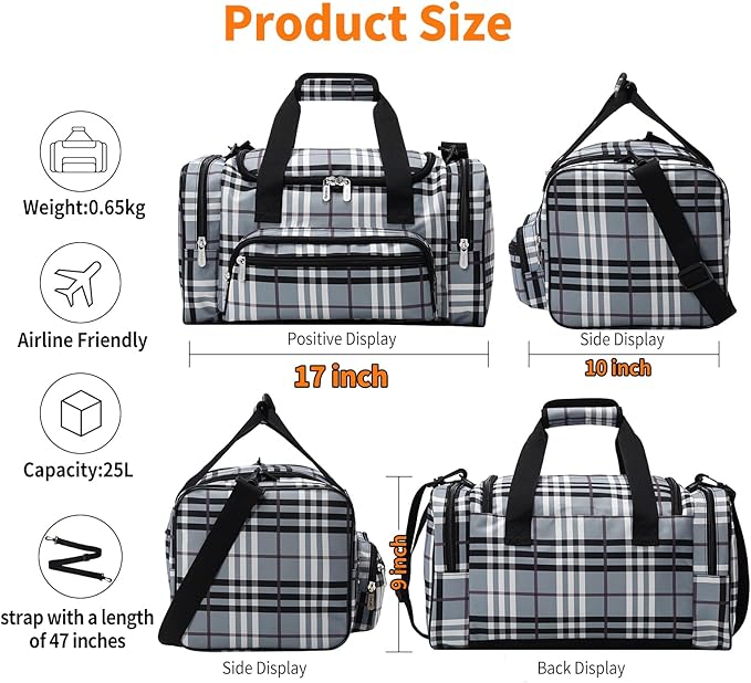 17 inch Small Duffle Bag - Image 6