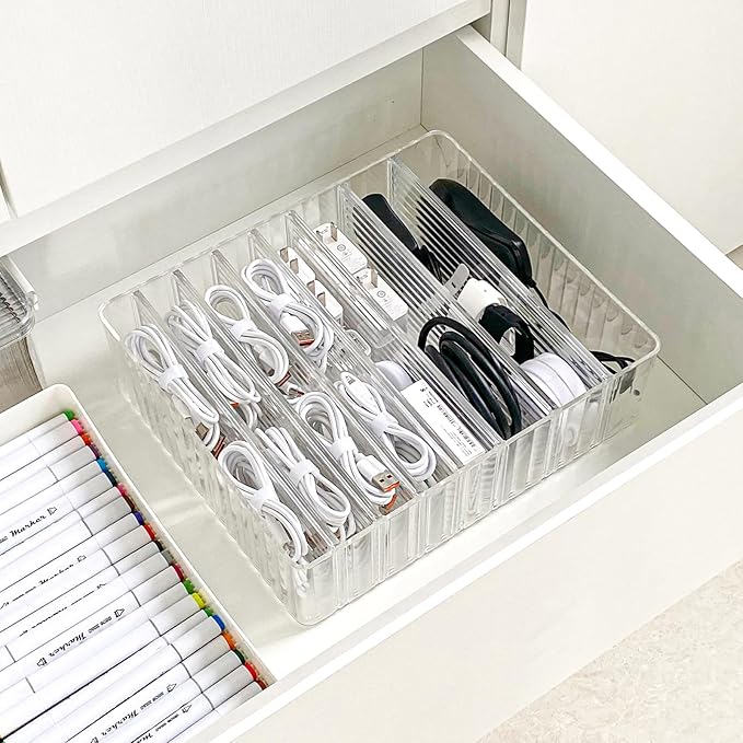 Yesesion Clear Cord Organizer Box - Image 4