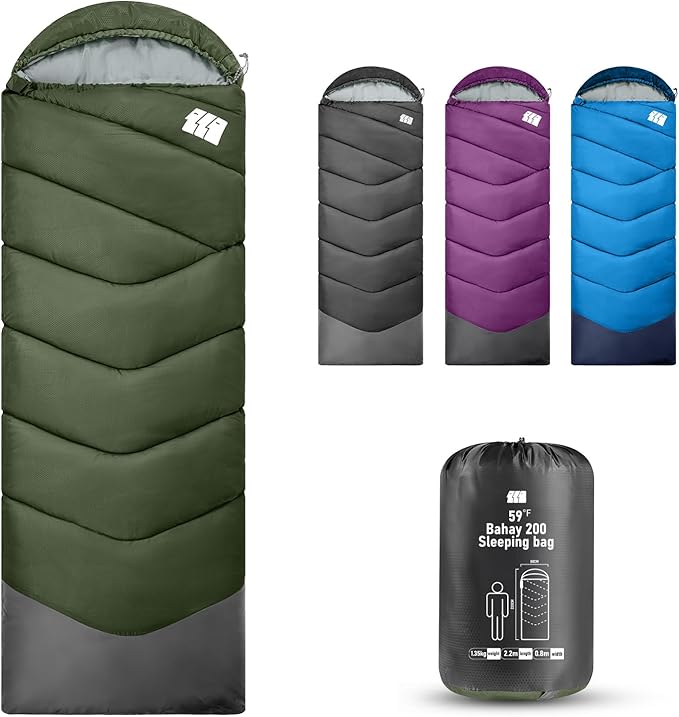Sleeping Bags for Adults Cold Weather, Waterproof, Lightweight Sleeping Bag for by Unknown