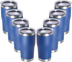 DOMICARE 20oz Tumbler with Lid Stainless Steel Tumblers Bulk, Double Wall by VisittheDOMICARE