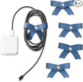 SenseAGE 5 Pack Cord Organizer, Bow Cord Keeper, Cable Organizer USB Holder by SenseAGE