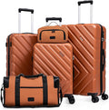 Luggage Sets 5 Piece, Suitcases by Eeeza